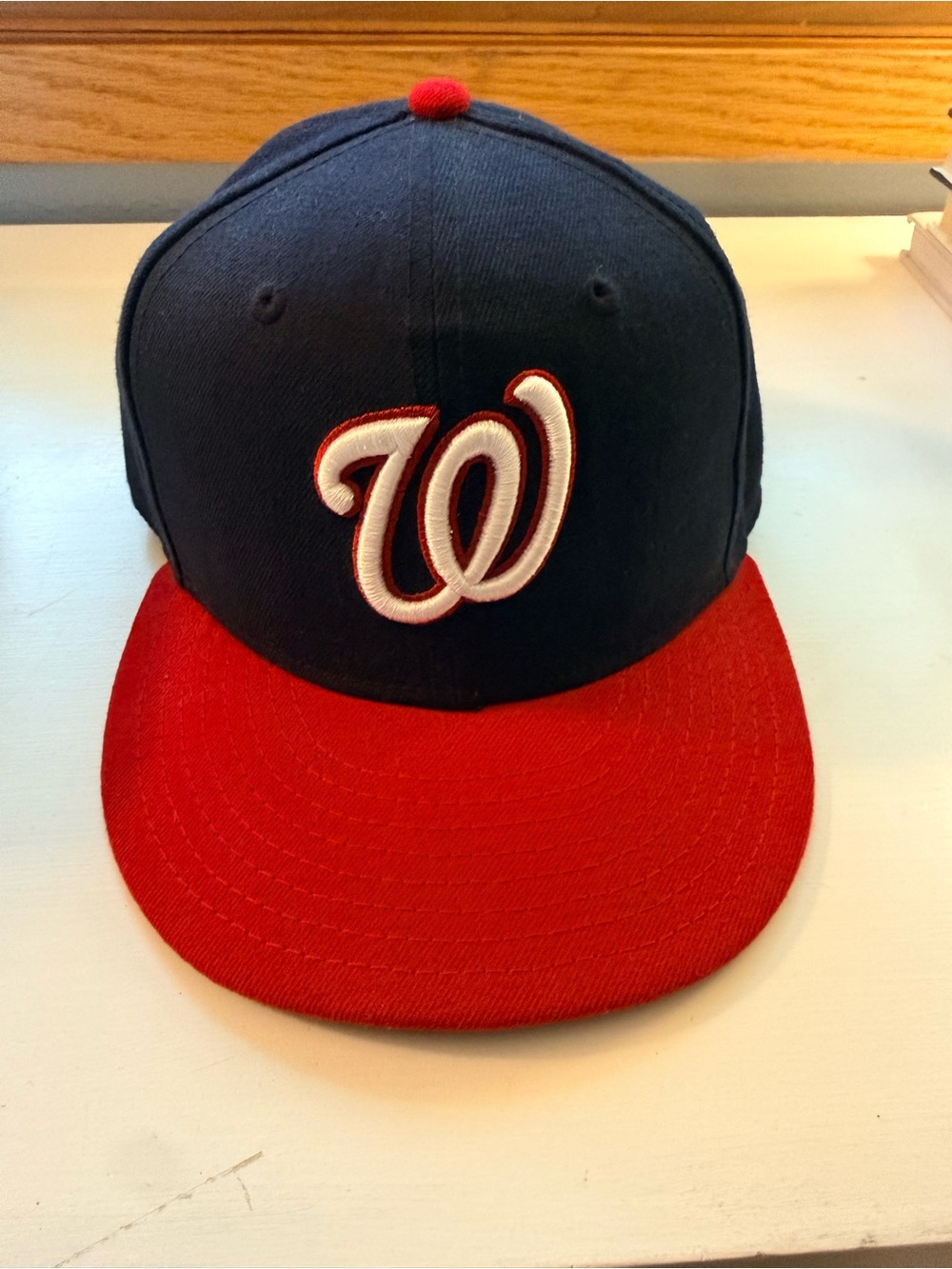 New Era Washington Nationals Hat Size 7 3/8